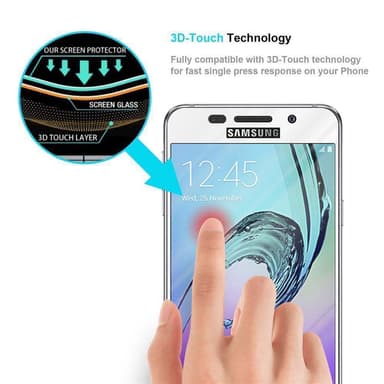Samsung Galaxy A7 2016 Skyddsglas Skyddsfilm Skärmskydd