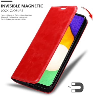 Samsung Galaxy A13 5G Skal Fodral Case (Röd)
