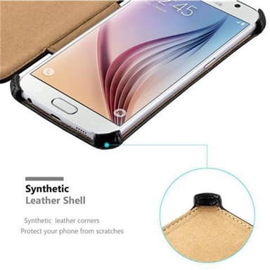 Skal Samsung Galaxy S6 Plånboksfodral (Svart)