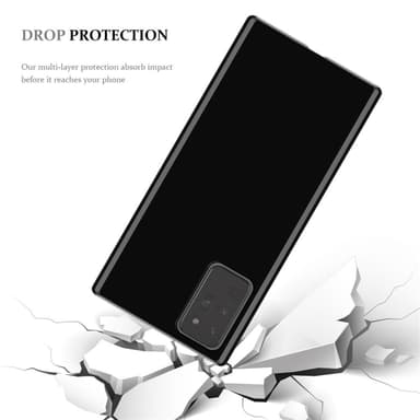 Samsung Galaxy NOTE 20 PLUS Skal Fodral Case (Svart)