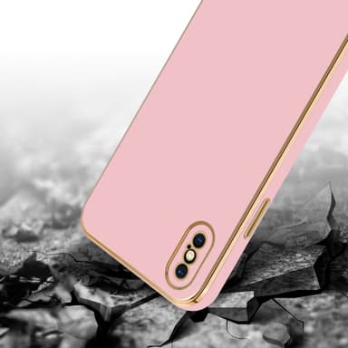 iPhone XS MAX Skal Fodral Case (Rosa)