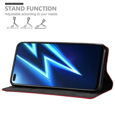 Realme 6 PRO Skal Fodral Case (Röd)