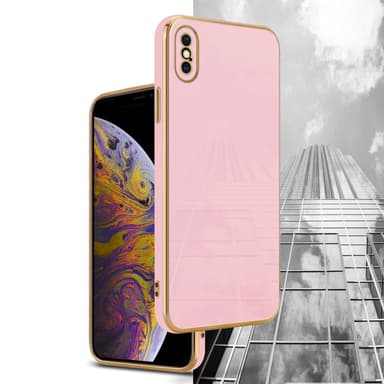 iPhone XS MAX Skal Fodral Case (Rosa)