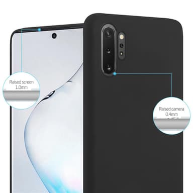 Skal Samsung Galaxy NOTE 10 PLUS Fodral Case (Svart)