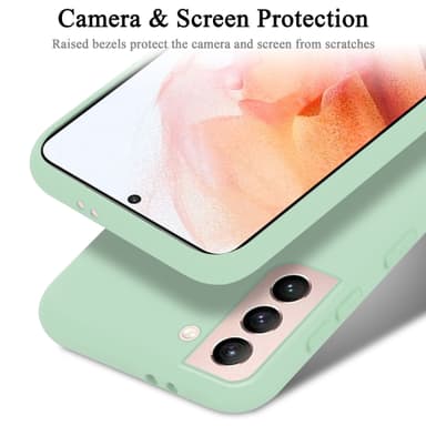 Samsung Galaxy S21 5G Skal Fodral Case (Grön)