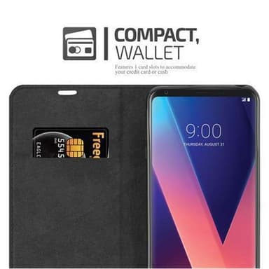 LG V30 / V30+ / V30S / V30S+ Skal Fodral Case (Svart)