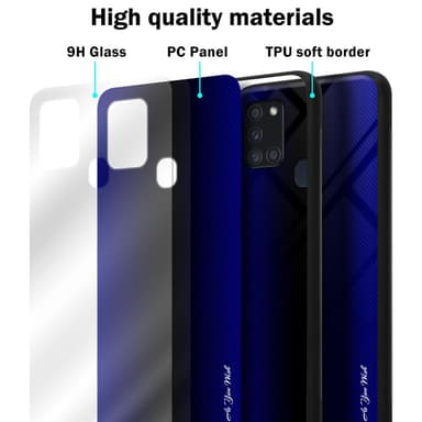 Samsung Galaxy A21s Skal Fodral Case (Lila)