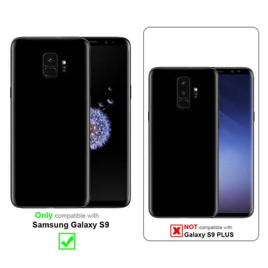Samsung Galaxy S9 Plånboksfodral Skal (Rosa)