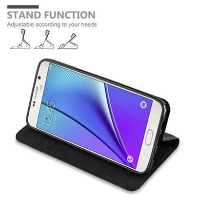Samsung Galaxy NOTE 5 Skal Fodral Case (Svart)