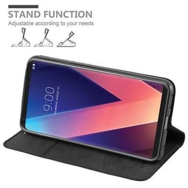 LG V30 / V30+ / V30S / V30S+ Skal Fodral Case (Svart)