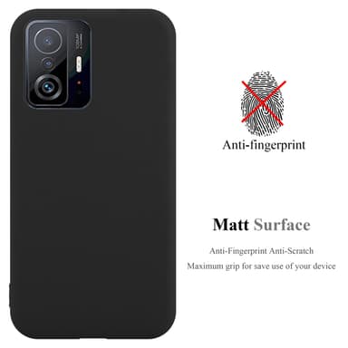 Skal Xiaomi 11T / 11T PRO Fodral Case (Svart)