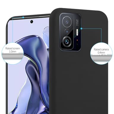 Skal Xiaomi 11T / 11T PRO Fodral Case (Svart)