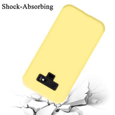 Samsung Galaxy NOTE 9 Skal Fodral Case (Gul)