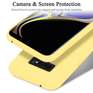 Samsung Galaxy NOTE 9 Skal Fodral Case (Gul)