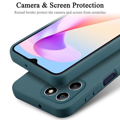 Honor x6a Skal Fodral Case (Grön)