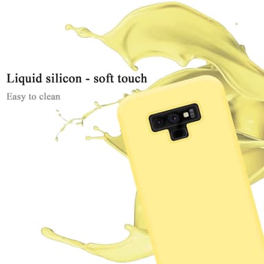 Samsung Galaxy NOTE 9 Skal Fodral Case (Gul)