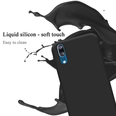 Huawei P20 Skal Fodral Case (Svart)