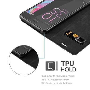 Sony Xperia X PERFORMANCE Skal Fodral Case (Svart)