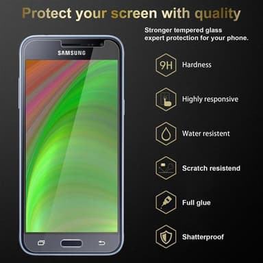 Samsung Galaxy J3 2015 Skyddsglas Skyddsfilm Skärmskydd