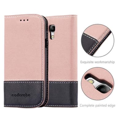 Samsung Galaxy S4 MINI Skal Fodral Case (Rosa)