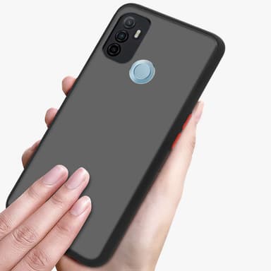 Oppo A53s Skal Fodral Case (Svart)