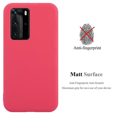 Skal Huawei P40 PRO / P40 PRO+ Fodral Case (Röd)