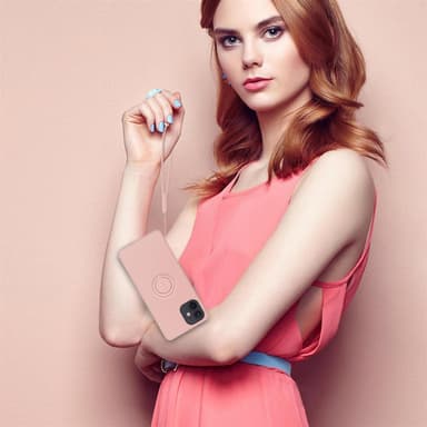 Skal iPhone 12 MINI Fodral Case (Rosa)