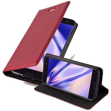 HTC ONE M10 Skal Fodral Case (Röd)