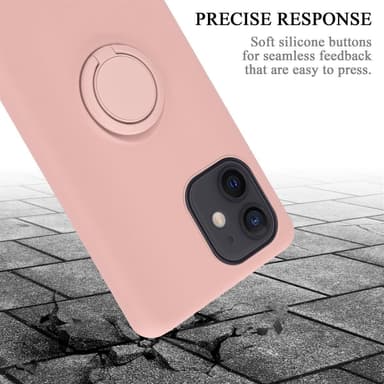 Skal iPhone 12 MINI Fodral Case (Rosa)