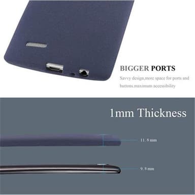 Skal LG G4 / G4 PLUS Fodral Case (Blå)