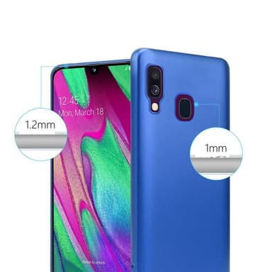 Skal Samsung Galaxy A40 Fodral Case (Blå)