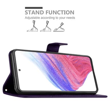Samsung Galaxy A53 5G Plånboksfodral Skal (Lila)