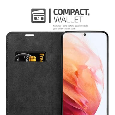 Samsung Galaxy S21 5G Skal Fodral Case (Grå)