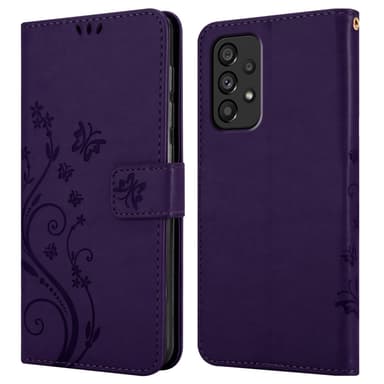 Samsung Galaxy A53 5G Plånboksfodral Skal (Lila)