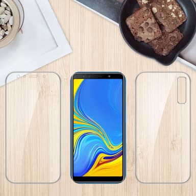 Skal Samsung Galaxy A7 2018 Fodral Case (Genomskinlig)
