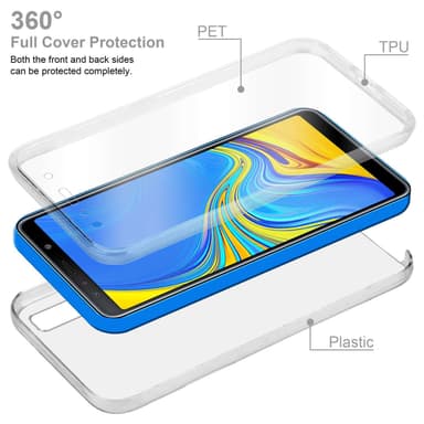 Skal Samsung Galaxy A7 2018 Fodral Case (Genomskinlig)