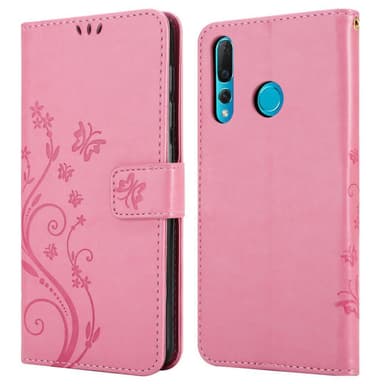 Huawei NOVA 4 Plånboksfodral Skal (Rosa)