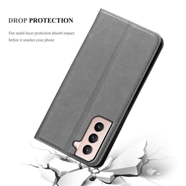 Samsung Galaxy S21 5G Skal Fodral Case (Grå)