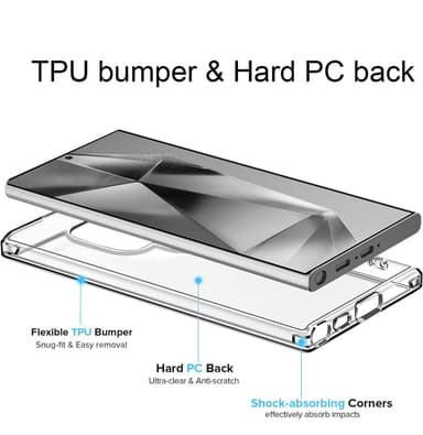 Samsung Galaxy S24 Ultra Skal Fodral Case