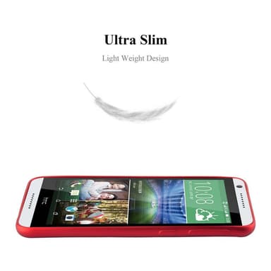 Skal HTC Desire 820 Fodral Case (Röd)