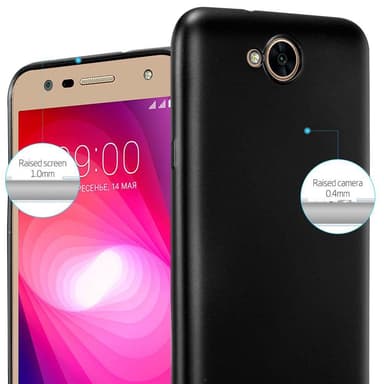 Skal LG X POWER 2 Fodral Case (Svart)