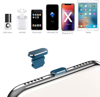 Skyddskåpa för iPhone Dammskyddande plugg