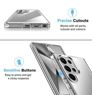 Samsung Galaxy S24 Ultra Skal Fodral Case