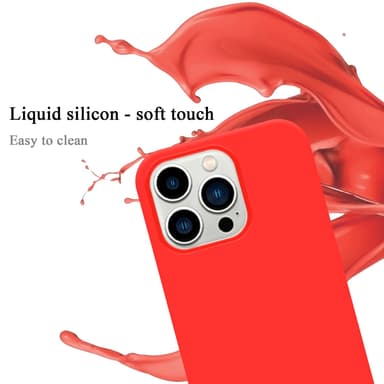 iPhone 14 PRO Skal Fodral Case (Röd)