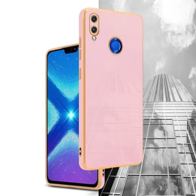 Honor 8X Skal Fodral Case (Rosa)
