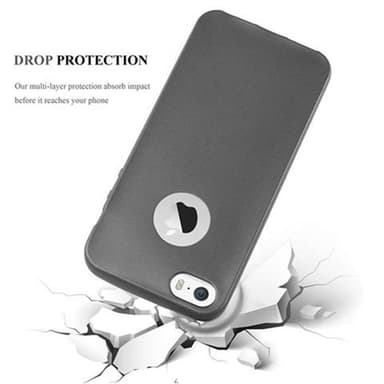 Skal iPhone 5 / 5S / SE 2016 Fodral Case (Grå)