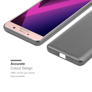 Skal Samsung Galaxy A7 2017 Fodral Case (Grå)