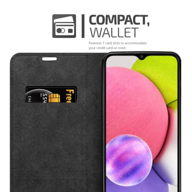 Samsung Galaxy A03s Skal Fodral Case (Svart)