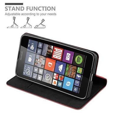 Nokia Lumia 640 Skal Fodral Case (Röd)