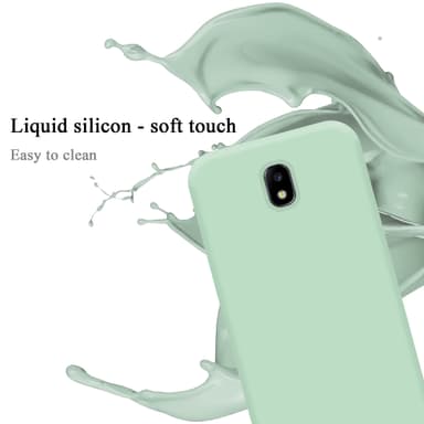 Samsung Galaxy J7 2017 Skal Fodral Case (Grön)